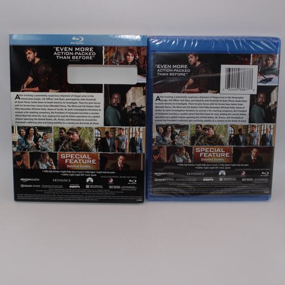 Tom Clancy's Jack Ryan: Season Two (Blu-ray) SEALED with Slipcover - Picture 2 of 15